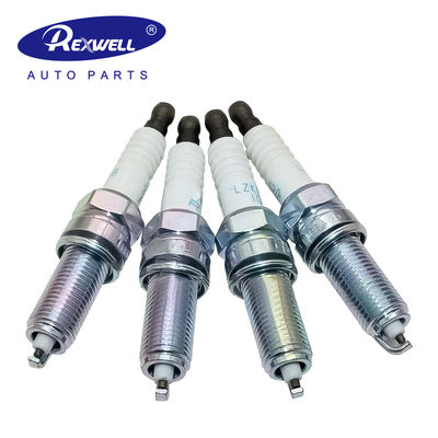 4PC Spark Plugs 3479 LZKR6B-10E 18855-10060 Compatible with for Korean Car Hyundai Accent Elantra Kia Rio Soul 1.6L