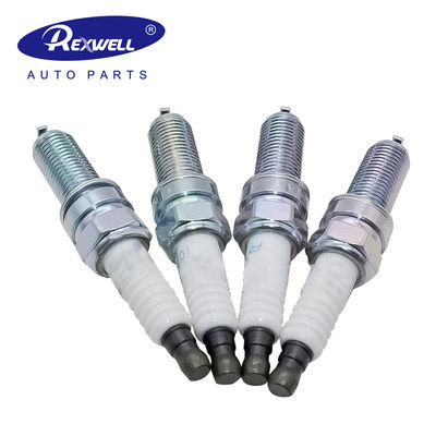 4PC Spark Plugs 3479 LZKR6B-10E 18855-10060 Compatible with for Korean Car Hyundai Accent Elantra Kia Rio Soul 1.6L