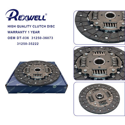 31250-36073 31250-35222 DT-036 Clutch Disc For Toyota Hiace Hilux 2L 225*150*21