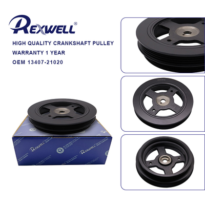 13407-21020 13407-21030 Engine Crankshaft Pulley For Toyota Vios Yaris Echo NCP1# 1NZ 