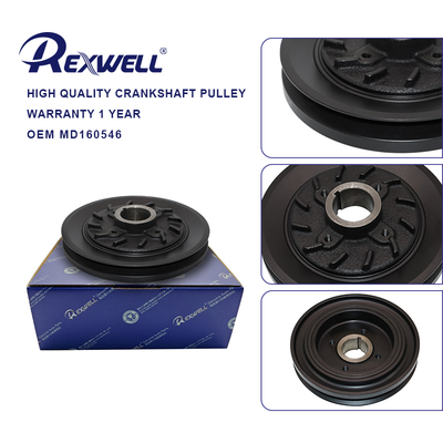MD160546 MD050355 MD050355 Engine Auto Parts Crankshaft Pulley for Mitsubishi Pajero Canter 4D56 V33 V44