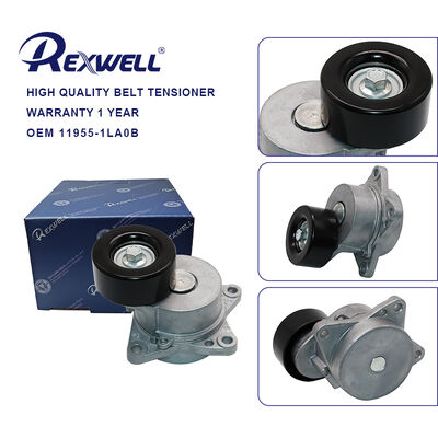 Steel Aluminum Engine Fan Drive Belt Auto Tensioner for Nissan Patrol Y62 11955-1LA0B Guaranteed