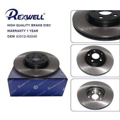 43512-02240 43512-02270 43512-12710 Brake Disc Rotor for Toyota Corolla Verso 