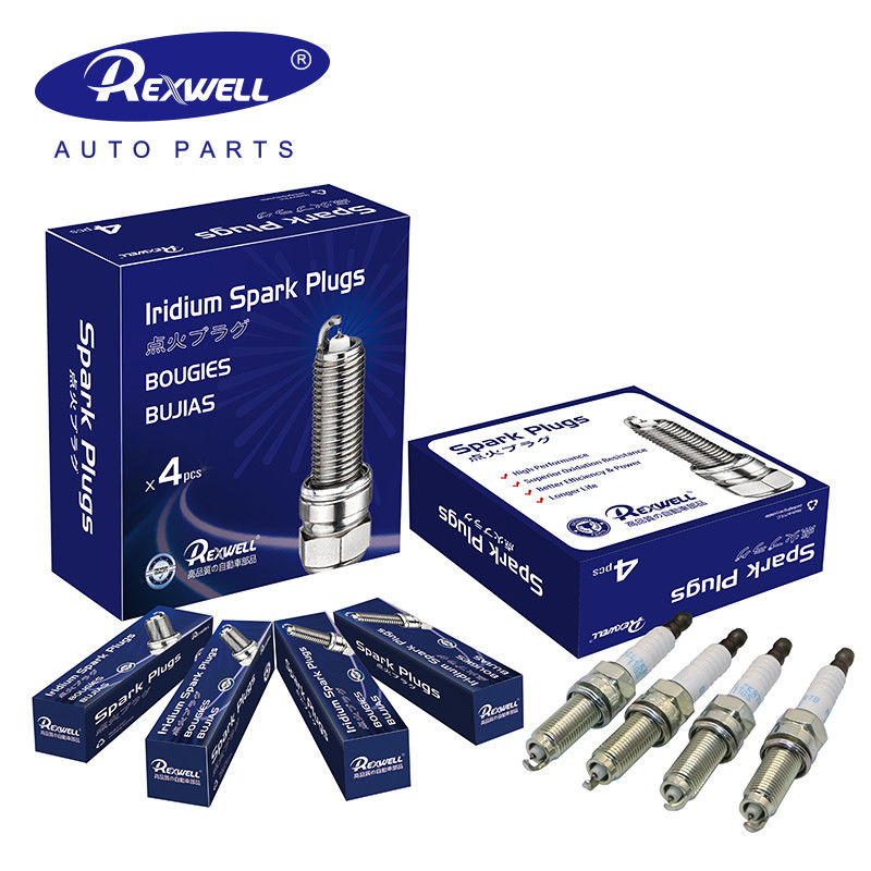 12290-R1A-A01 267700-7580 DILZKR7B11GS Car Universal Dual Iridium Spark Plugs For HONDA CIVIC Spare Parts