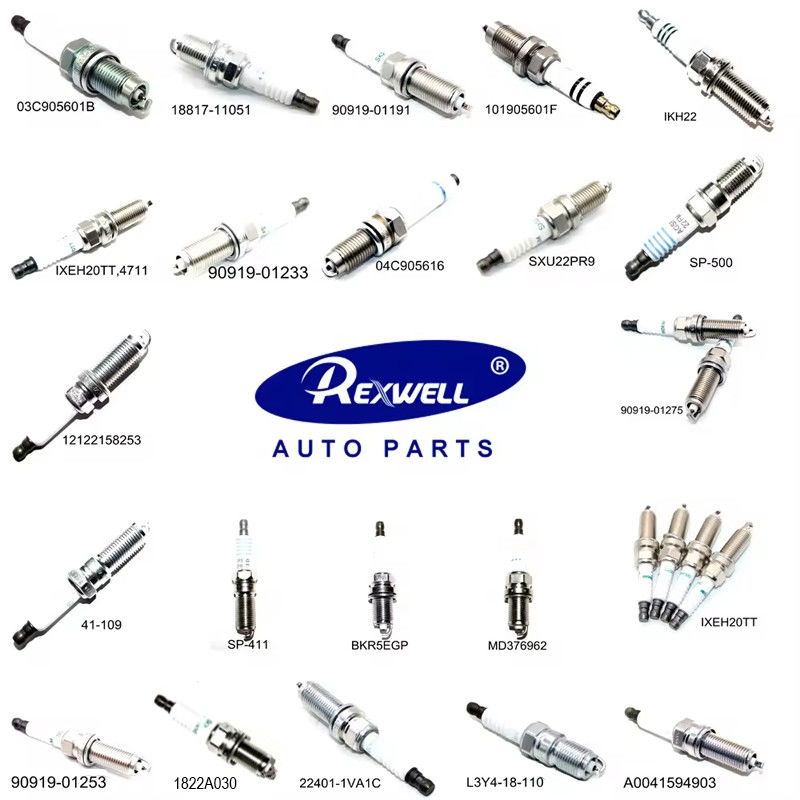 12290-R1A-A01 267700-7580 DILZKR7B11GS Car Universal Dual Iridium Spark Plugs For HONDA CIVIC Spare Parts