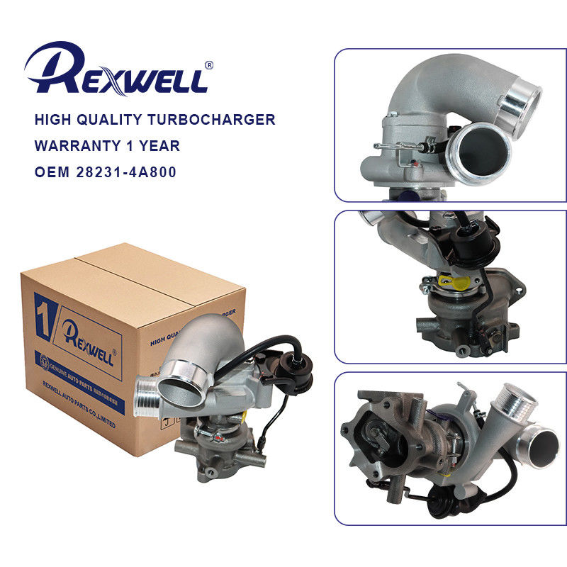 REXWELL OE 49590-45607 28231-4A800 High Performance Auto Engine Turbocharger & Parts Assy for Mitsubishi Hyundai Kia K2500 Turbo