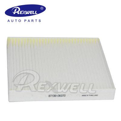 Auto Spare Parts Car Activated Carbon Air Filter A/C Filter White 87139-0K070 for Toyota Lexus Mazda Subaru Hilux GUN125 2005-