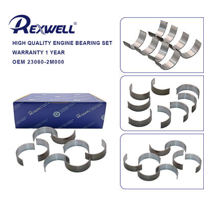 Professional Engine Parts Auto Crankshaft Main Bearing & Con Rod Bearings 21020-2M000 23060-2M000 For Hyundai Kia