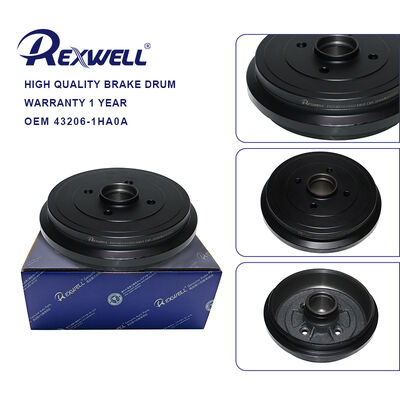 43206-1HA0A  Brake Drum for Nissan Micra K13K